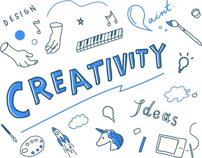Image qui représente le design, la créativité et les idées